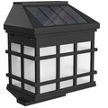 Flash Furniture Holder Black Wall Mount Solar Powered LED Light - 6/Pack, 6PK 354SL1086BKG